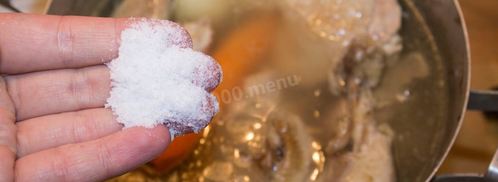 холодец из курицы и свиных ножек. Шаг 14