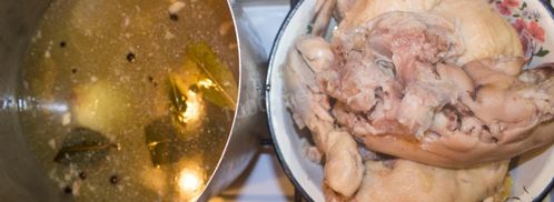 холодец из курицы и свиных ножек. Шаг 18