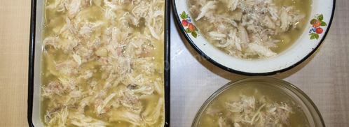 холодец из курицы и свиных ножек. Шаг 22