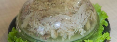 холодец из курицы и свиных ножек. Шаг 27