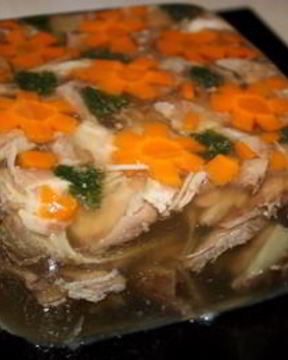 Холодец с ушами