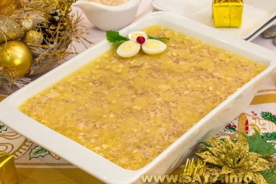 Рецепт куриного холодца