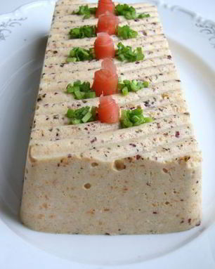 Паштет-холодец из отварной курицы