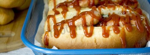 домашний хот дог в дрожжевом тесте. Шаг 16