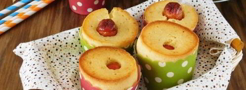 кексы хот-дог. Шаг 16