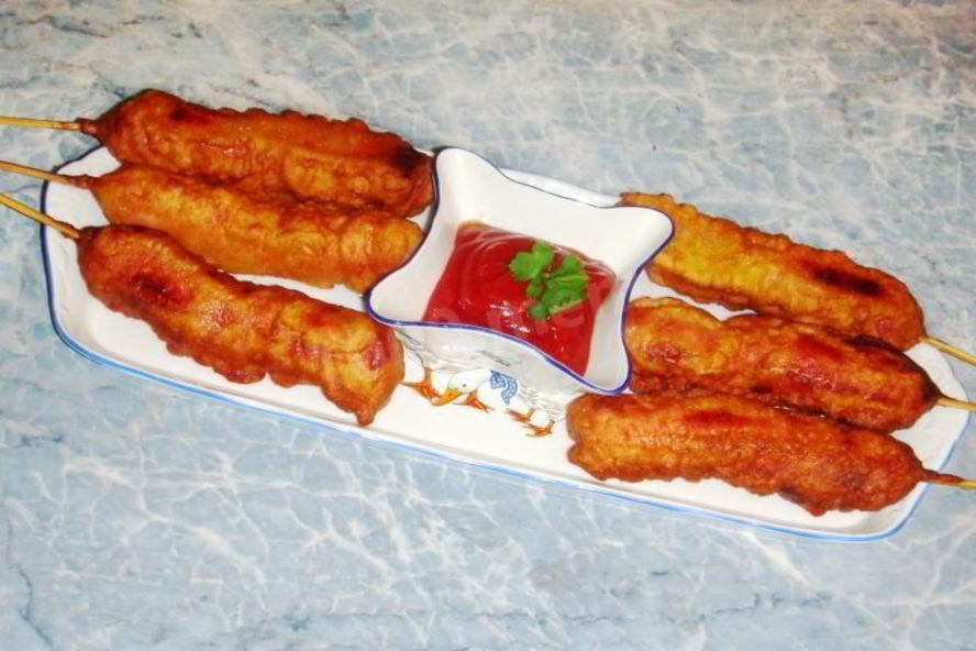 Рецепт хот-дога бенгальские огни