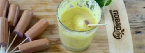 хот дог из картошки фри. Шаг 5