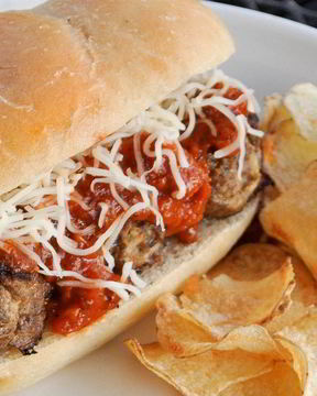 Хот-дог с фаршем