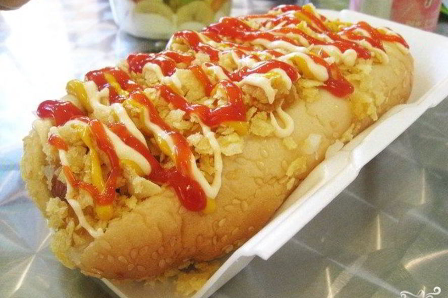 Рецепт хот-дога с крабовыми палочками