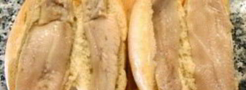 хот-дог с селедкой. Шаг 4