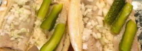 хот-дог с селедкой. Шаг 5