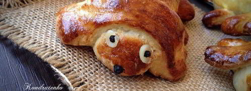 хот-дог такса. Шаг 12