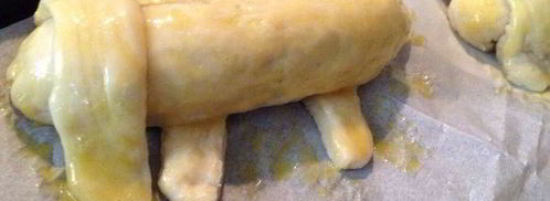 хот-дог такса. Шаг 10