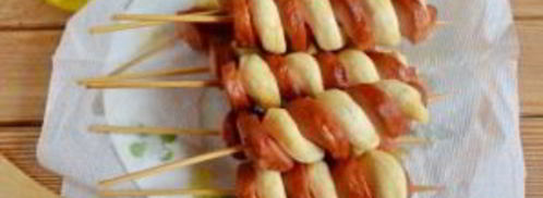 хот-дог торнадо. Шаг 10