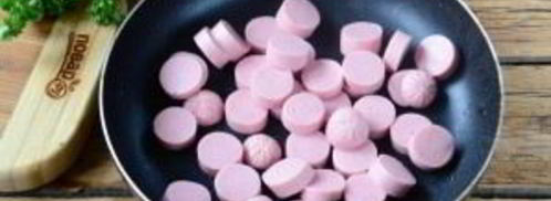 хот-дог в луковых колечках. Шаг 3