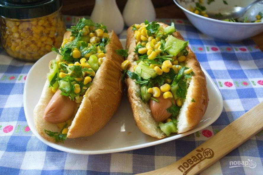 Рецепт хота доги текс мекс