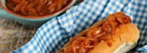 лук для хот-догов. Шаг 4