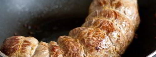 неправильный хот-дог с ростбифом. Шаг 3