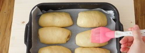 новогодний хот-дог с фаршем. Шаг 21