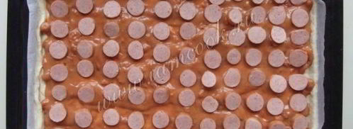 пицца хот-дог. Шаг 8