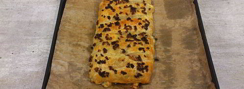 плетеный хот-дог. Шаг 13