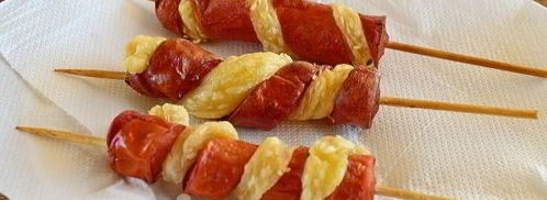 слоеный хот-дог. Шаг 15