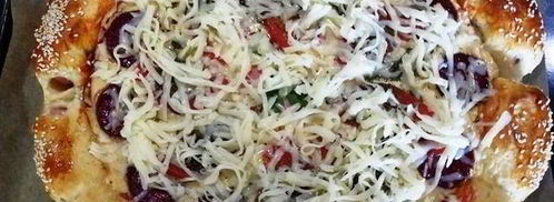 суперсырная хот-дог-пицца. Шаг 13