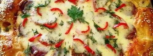 суперсырная хот-дог-пицца. Шаг 15