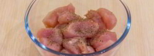 куриное филе, маринованное в сливках. Шаг 3