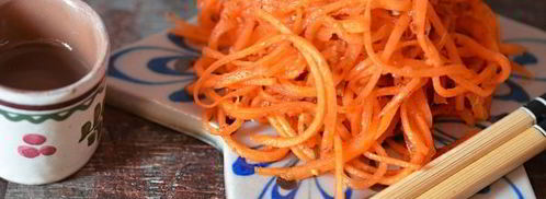 корейская морковь с луком. Шаг 11