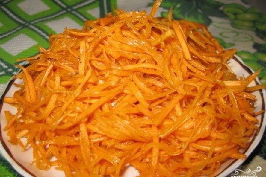 Рецепт маринованной моркови по-корейски