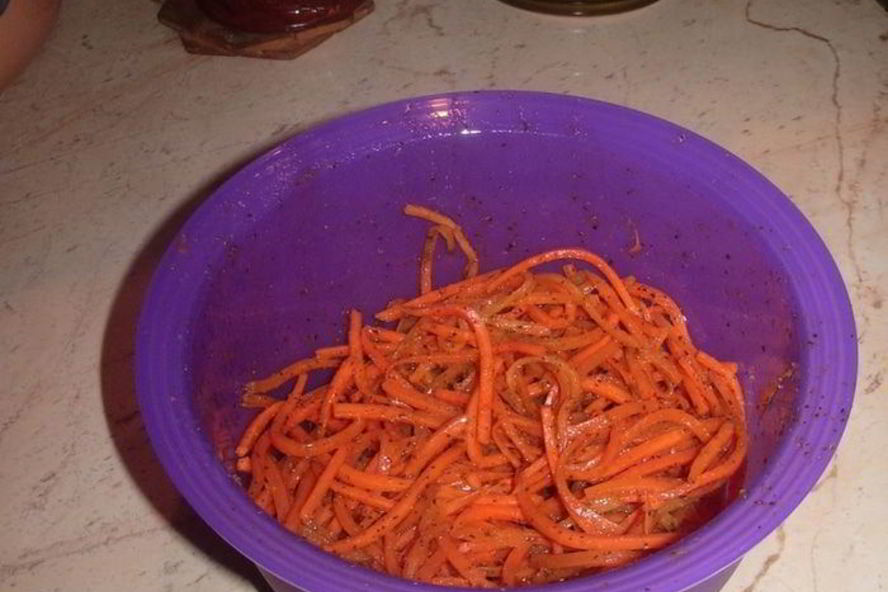 Рецепт моркови по-корейски для чайников