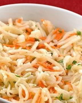 Морковь по-корейски с капустой