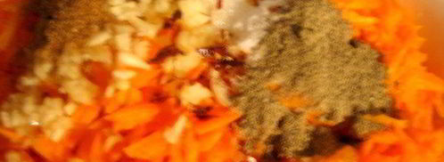 морковь по-корейски с луком. Шаг 12