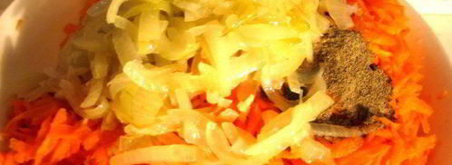 морковь по-корейски с луком. Шаг 13