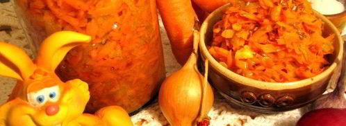 морковь по-корейски с луком. Шаг 18