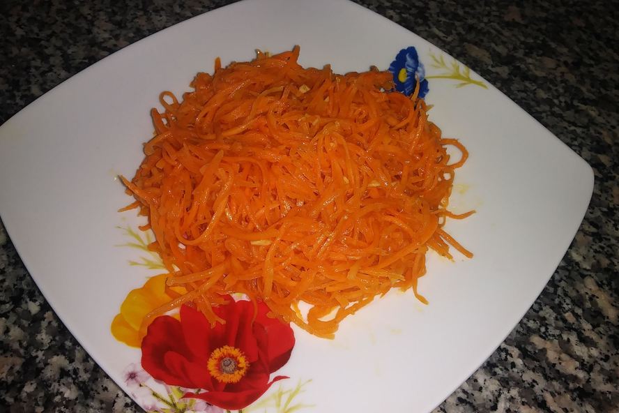 Рецепт моркови по-корейски за 15 минут