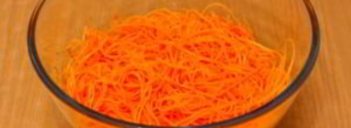 морковь по-корейски. Шаг 4