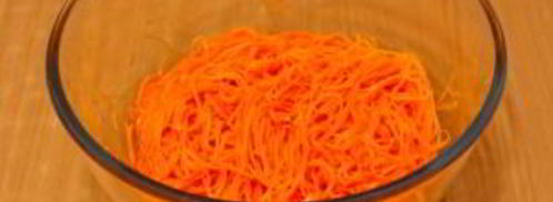 морковь по-корейски. Шаг 9