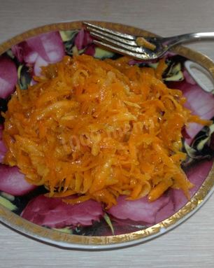Морковка по-корейски для ленивой хозяйки