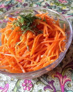 Морковка по-корейски