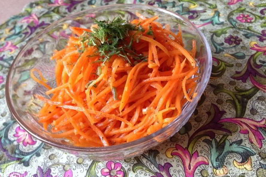 Рецепт морковки по-корейски