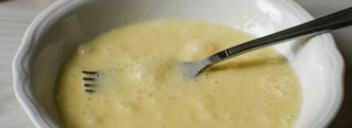 деревенский омлет с лисичками и луком. Шаг 8