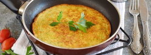 французский омлет с кабачками. Шаг 15