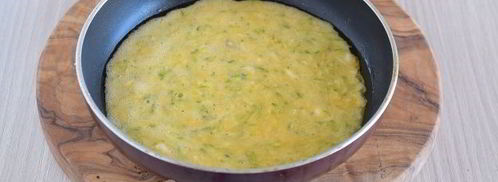 французский омлет с кабачками. Шаг 11