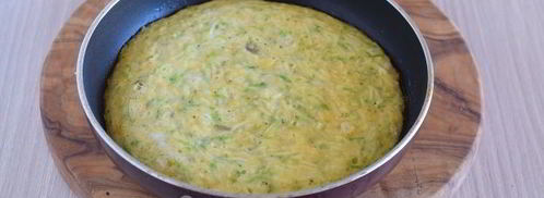 французский омлет с кабачками. Шаг 13