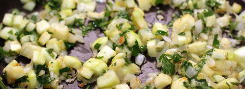 фриттата с кабачками. Шаг 4