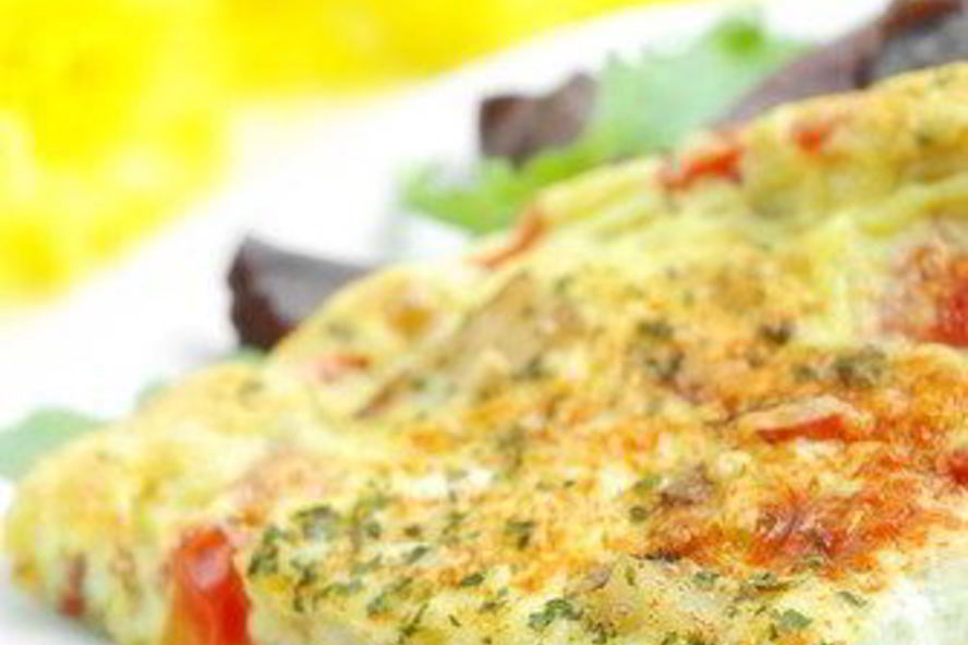 Рецепт фриттаты с цукини, базиликом и пармезаном