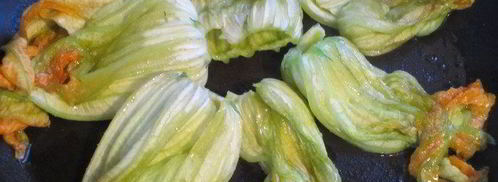 фриттата с цветками цукини. Шаг 3