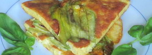 фриттата с цветками цукини. Шаг 7